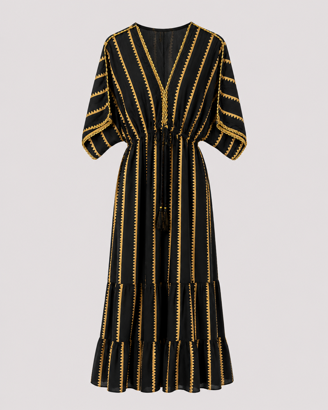 Vestido Golden Boho