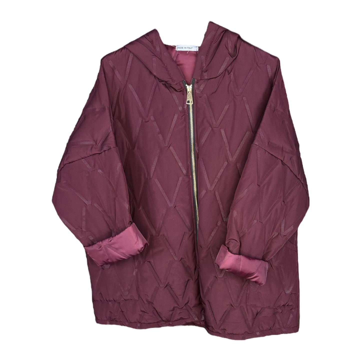 Chaqueta acolchada curvy