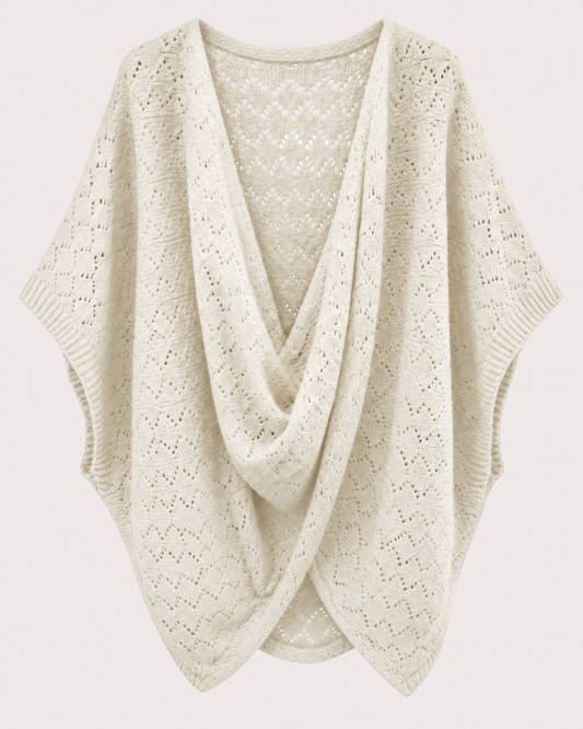 Poncho Punto Calado