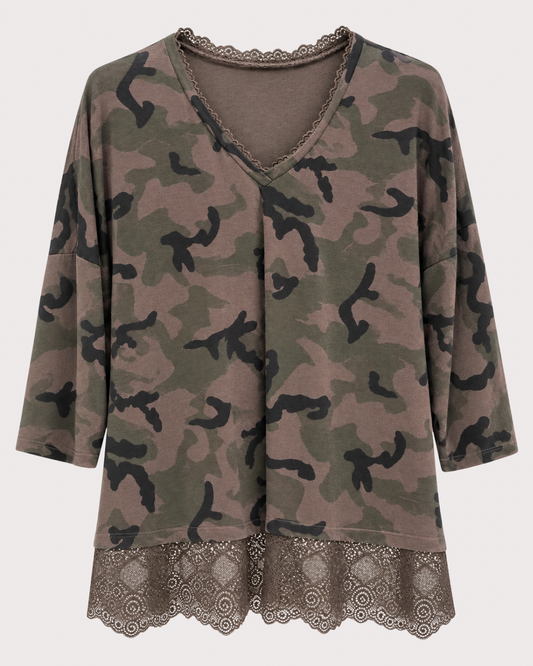 Camiseta Camuflaje Chic
