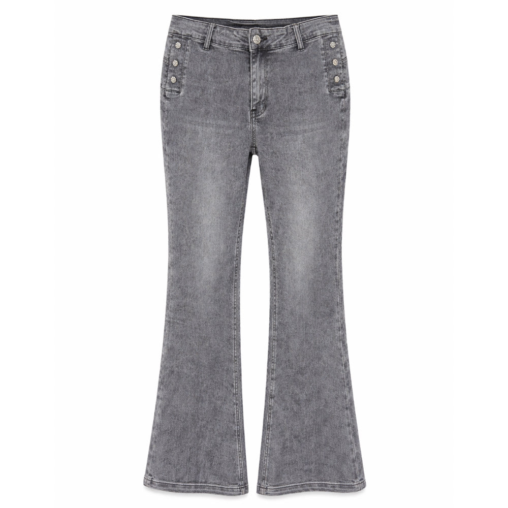 Pantalón Acampanado Flor de Loto