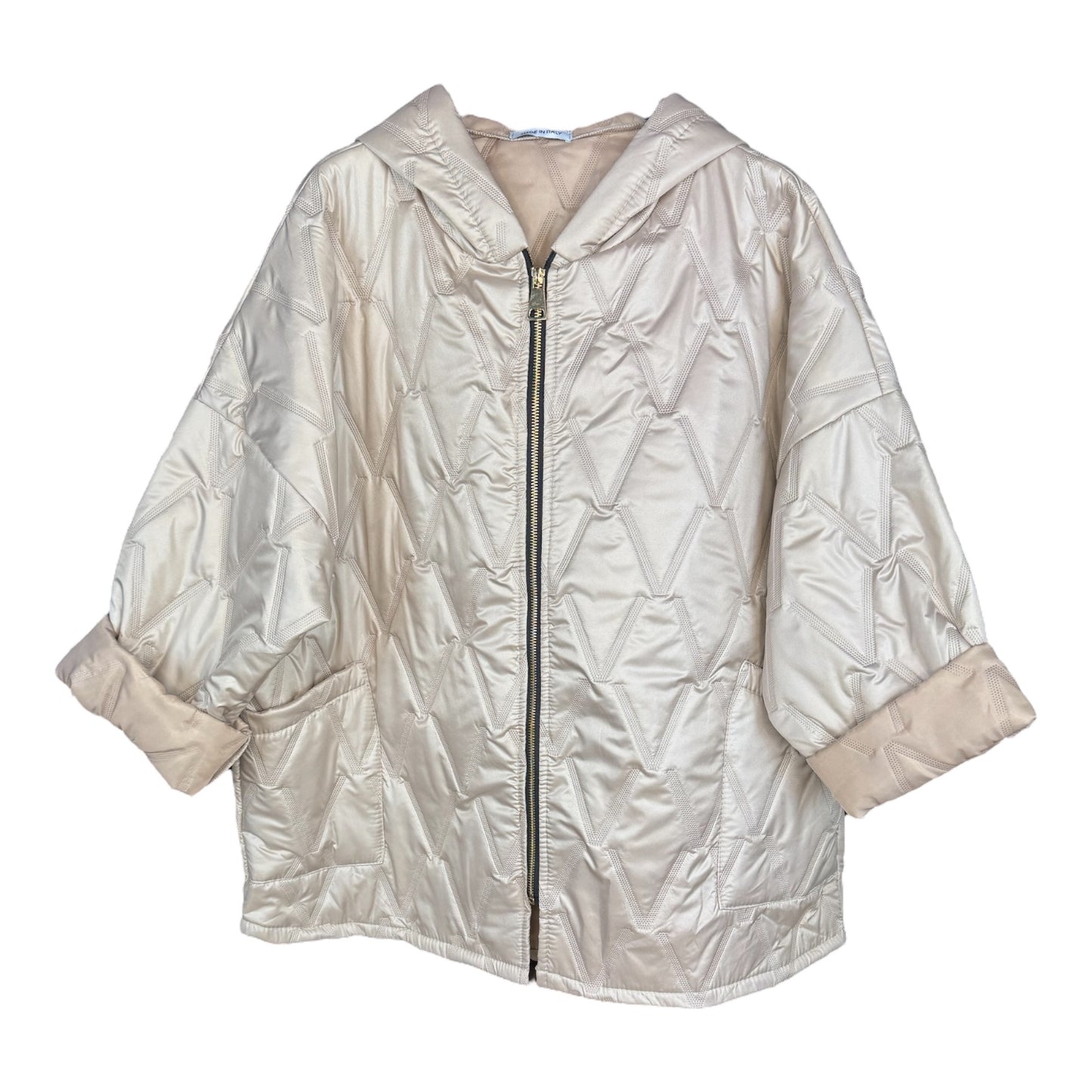 Chaqueta acolchada curvy