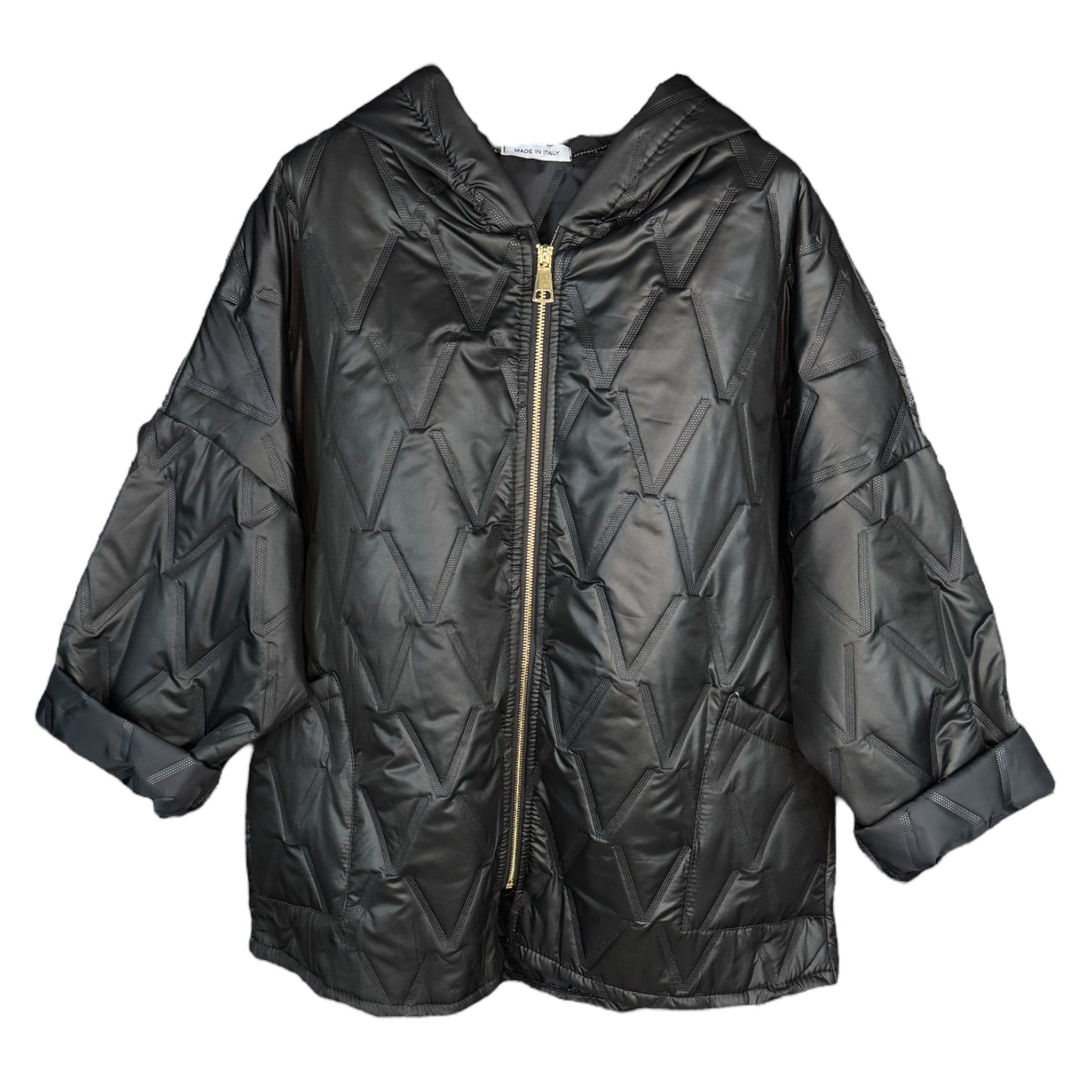 Chaqueta acolchada curvy