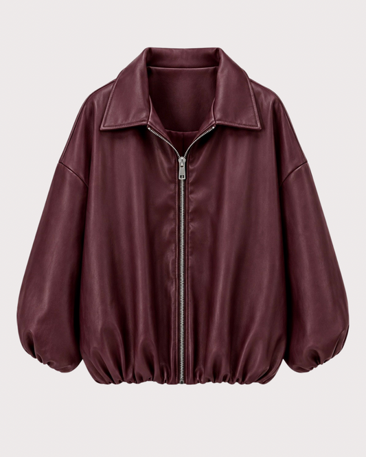 Faux Leather Jacket