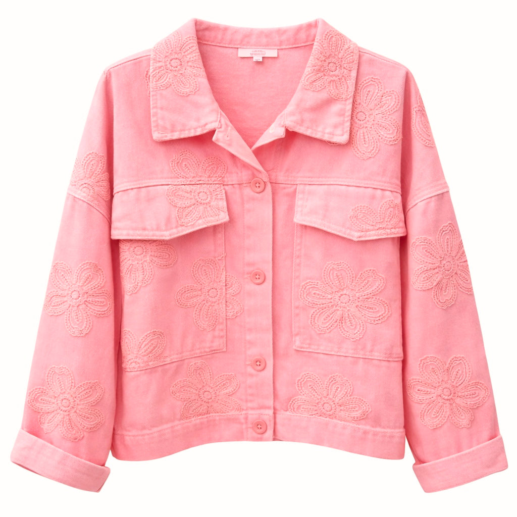 Chaqueta tejana Flores