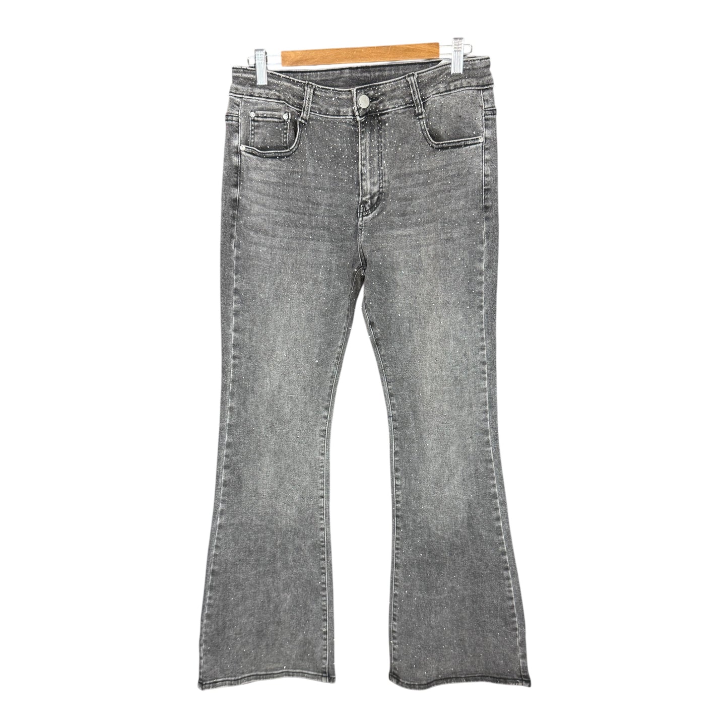 Pantalón tejano Brillo Acampanado