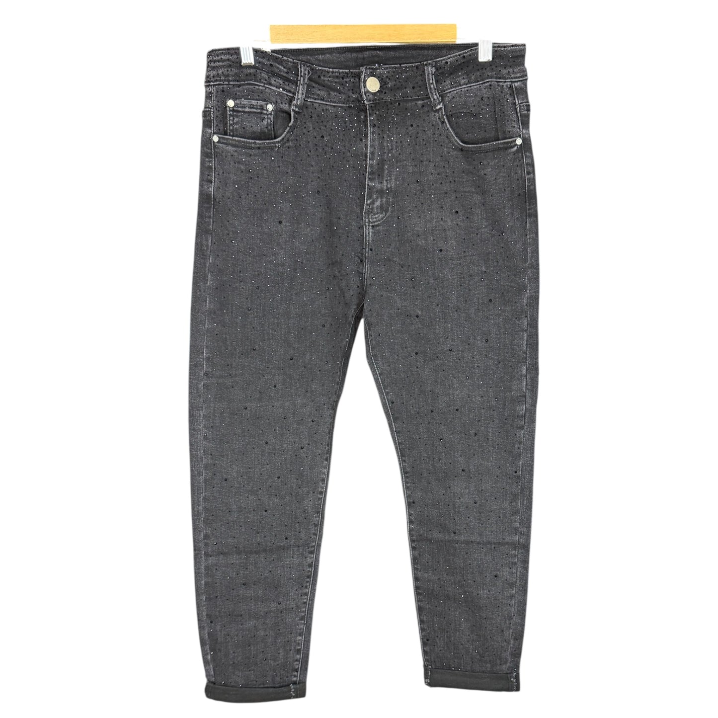Pantalón tejano brillo
