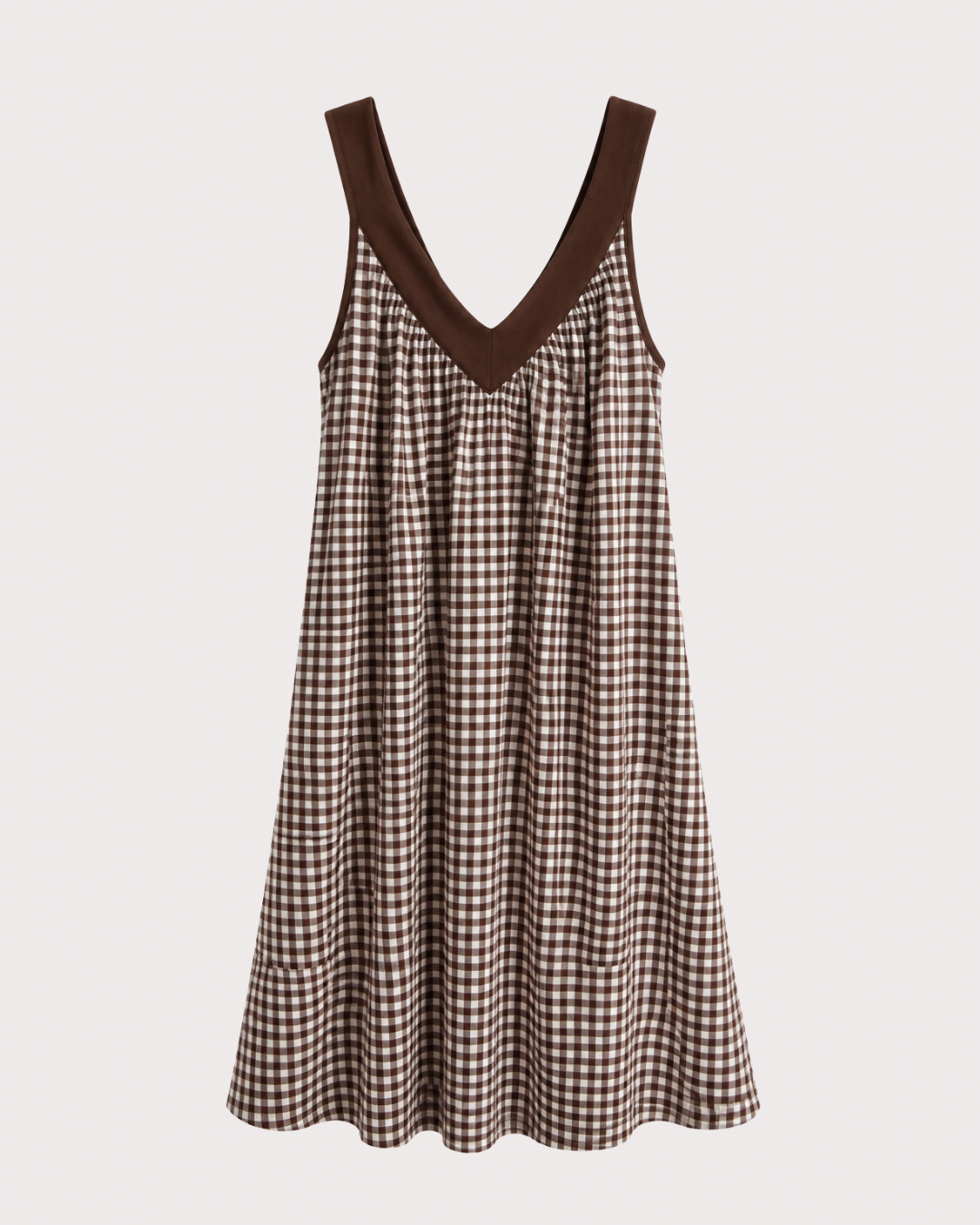 Vestido corto Vichy