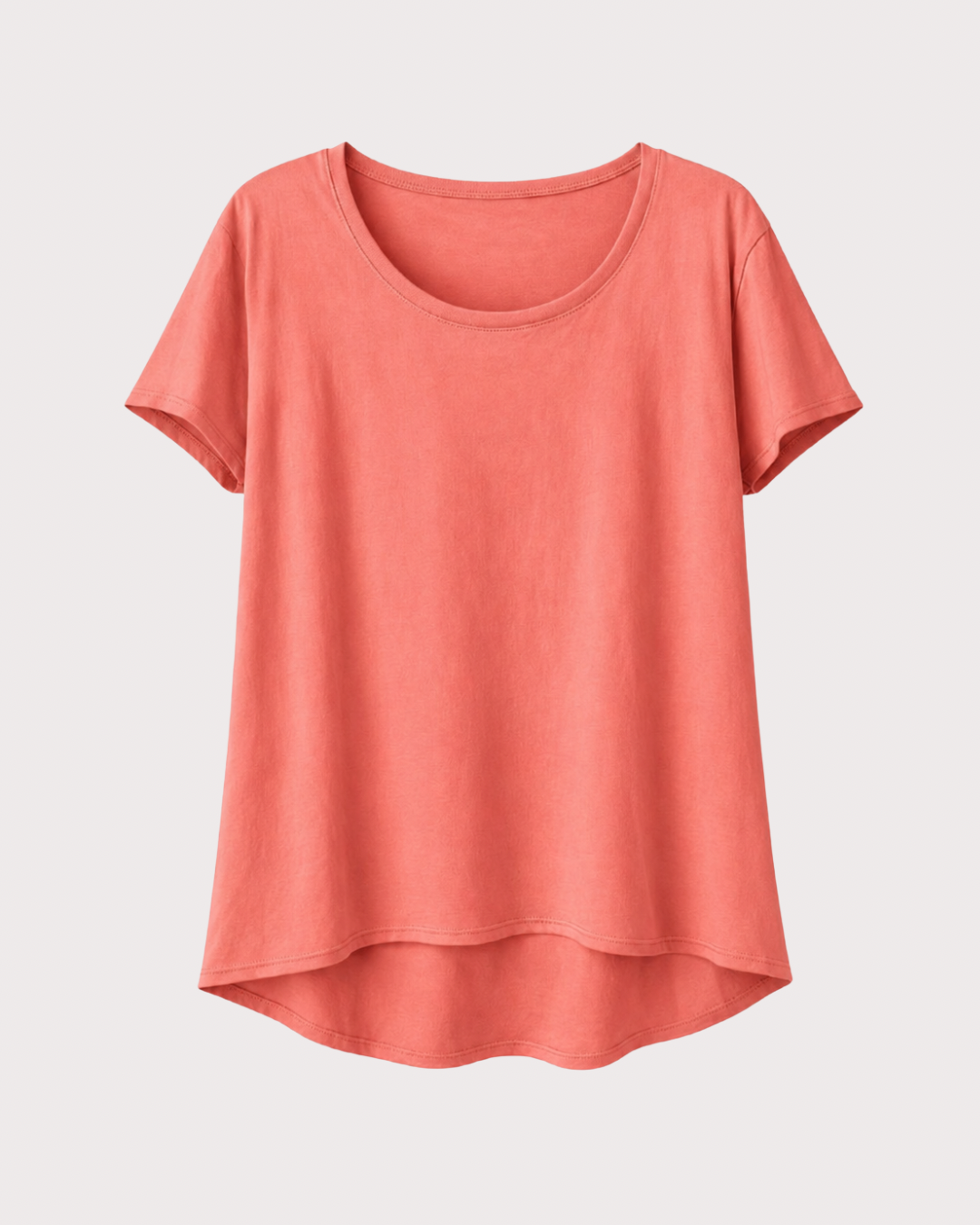 Camiseta Básica Larga Manga Corta