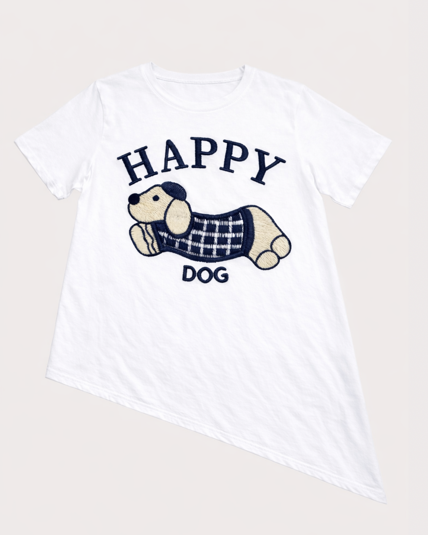 Camiseta Perrito Asimétrica