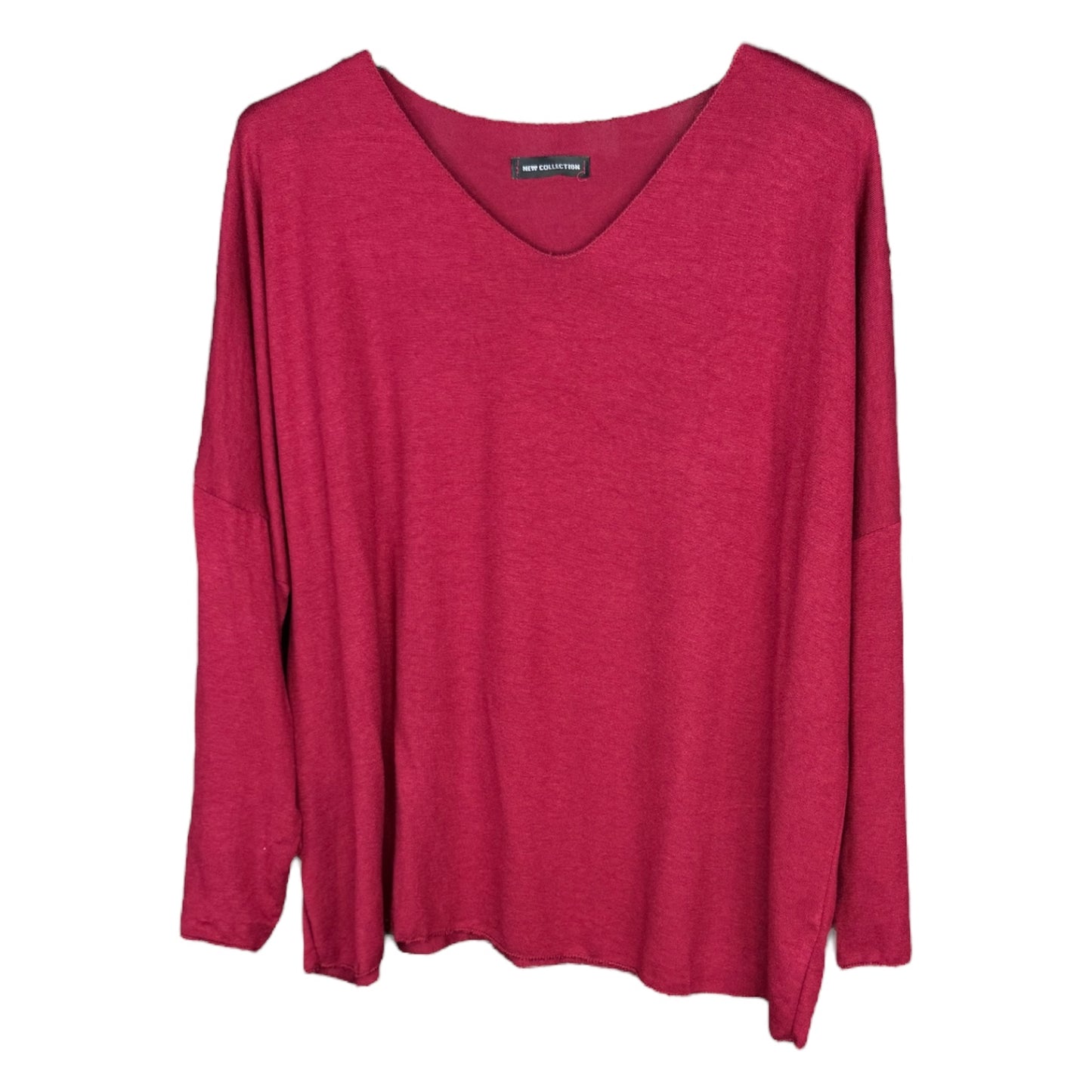 Jersey básico cuello ancho