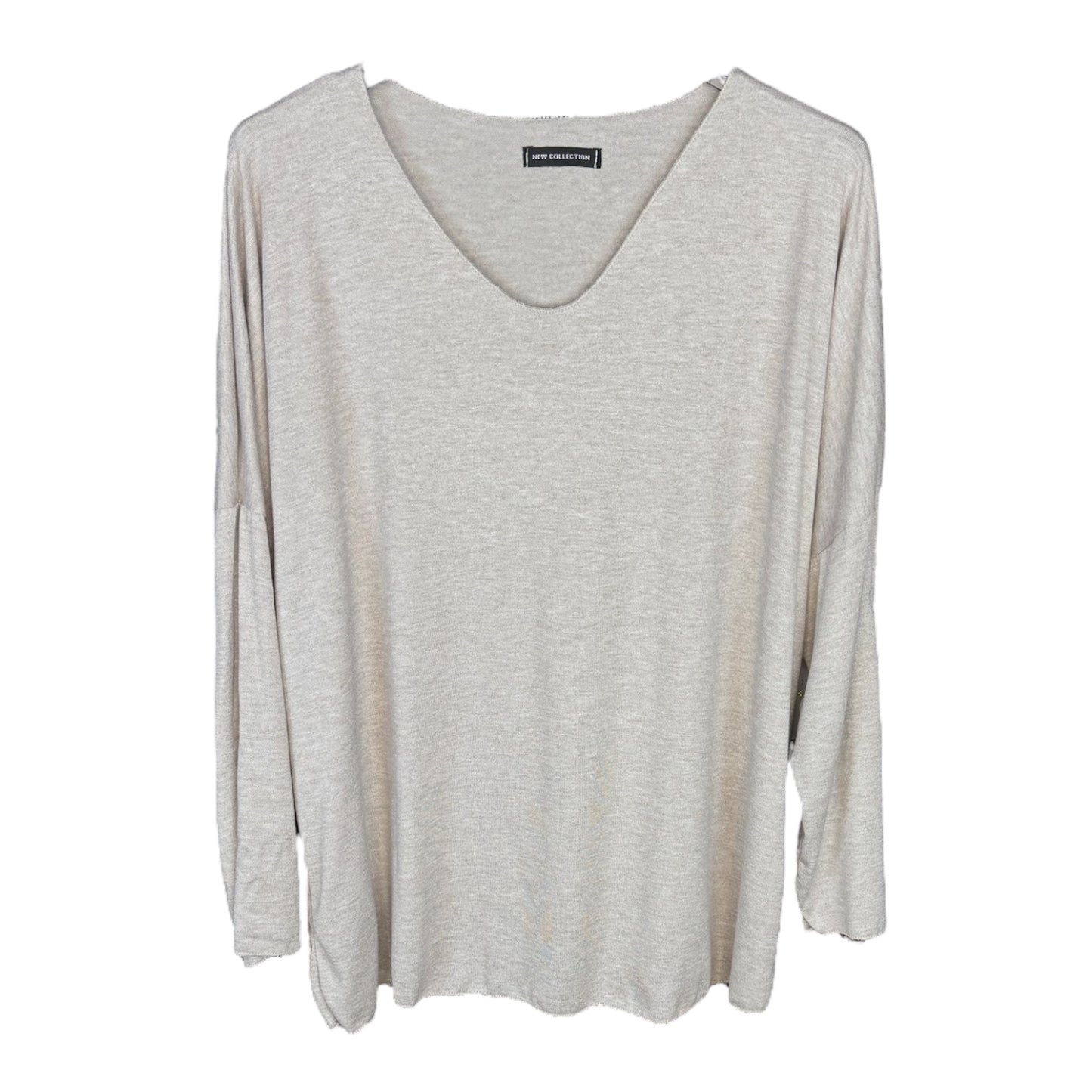 Jersey básico cuello ancho