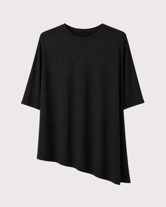 Camiseta Asimétrica Básica