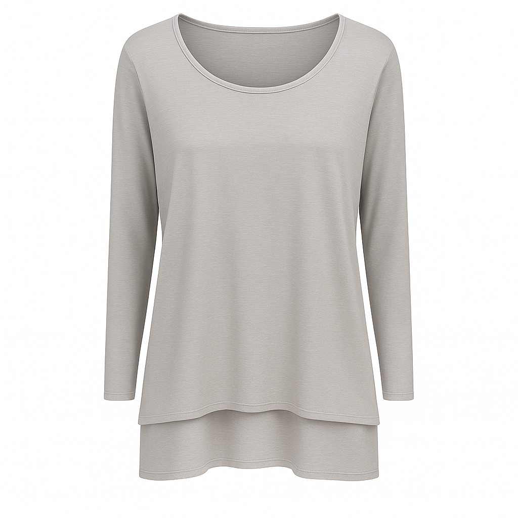 Camiseta básica manga larga