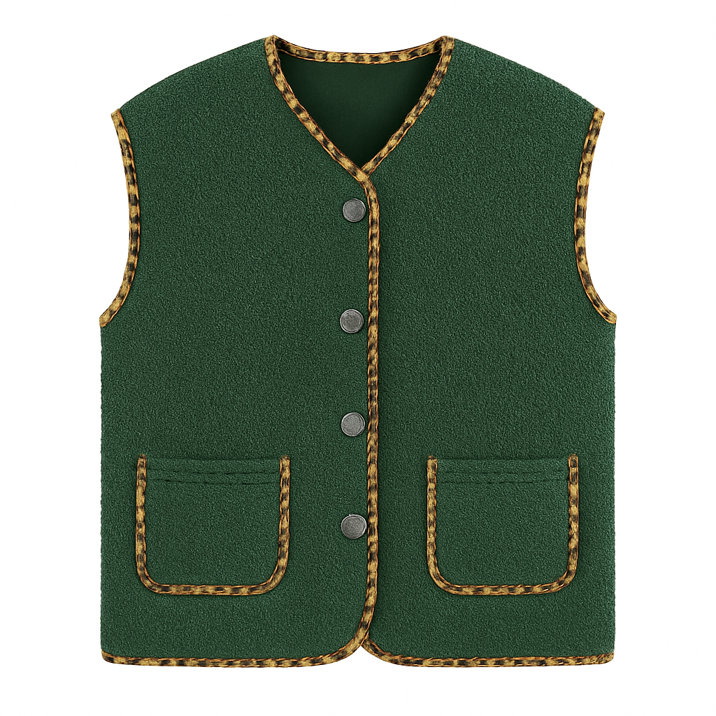 Chaleco Animal print