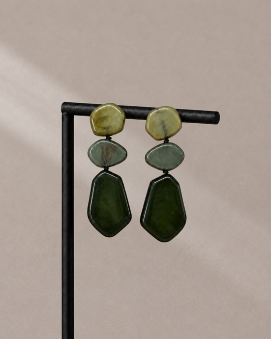 Pendientes Tricolor