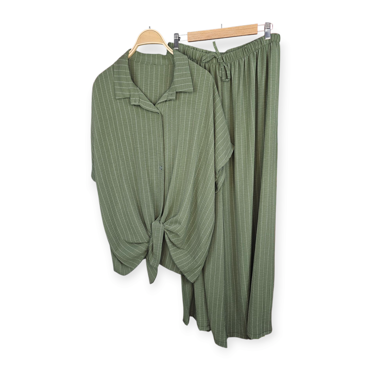Conjunto a rayas