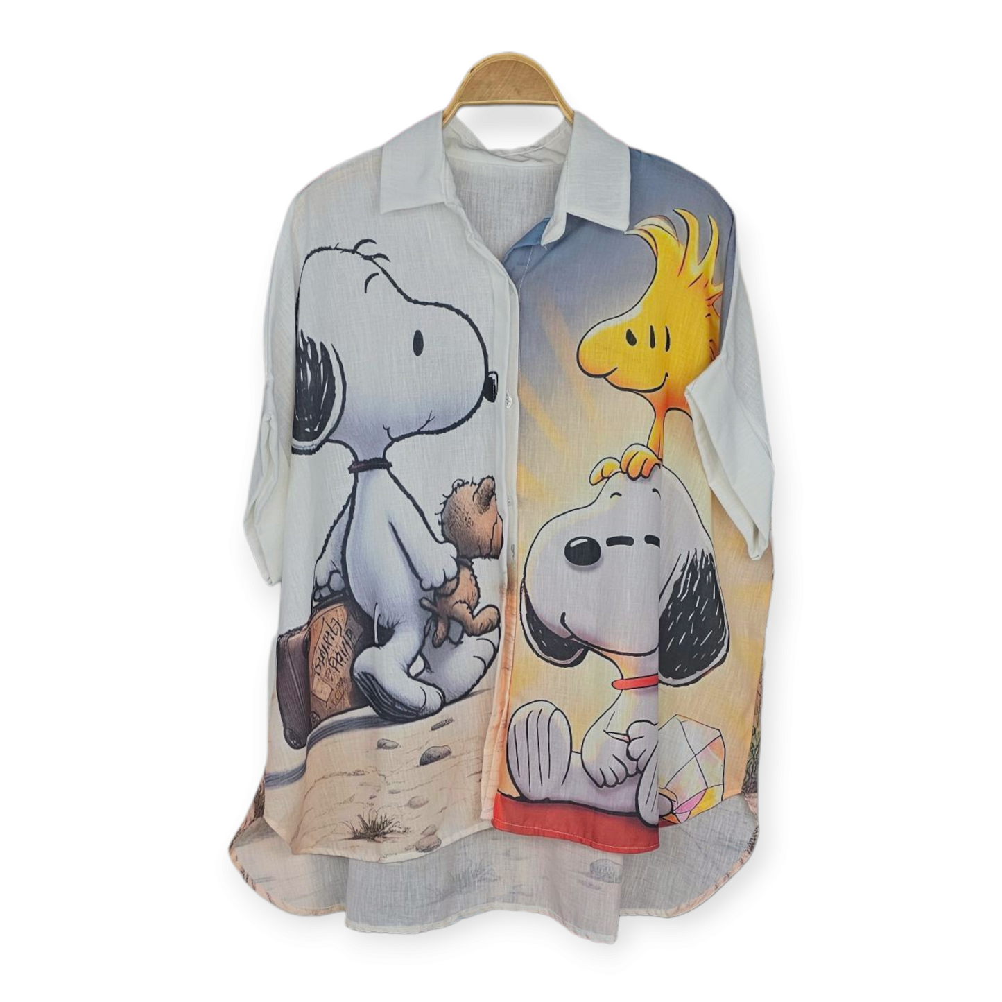 Camisa Snoopy & Mickey