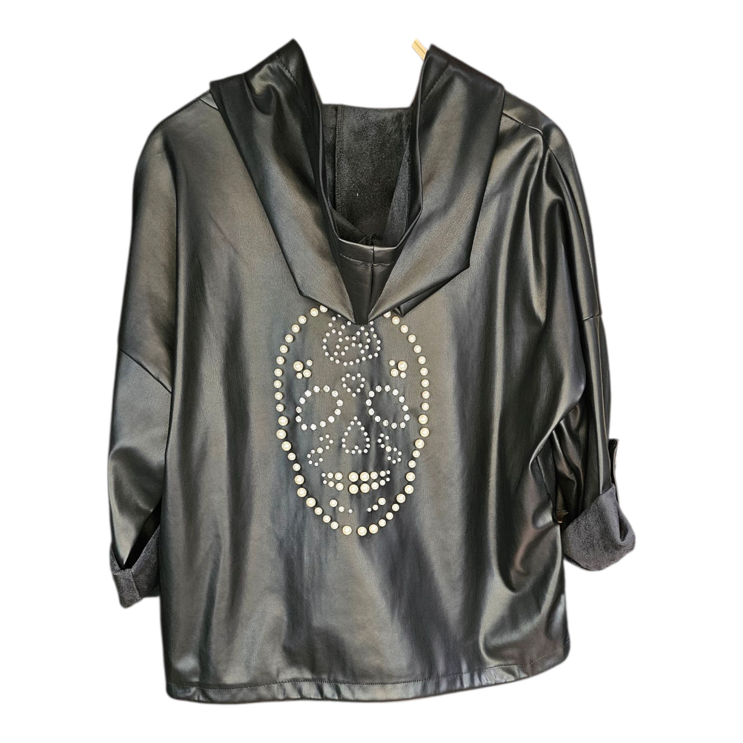 Chaqueta cuero Calavera