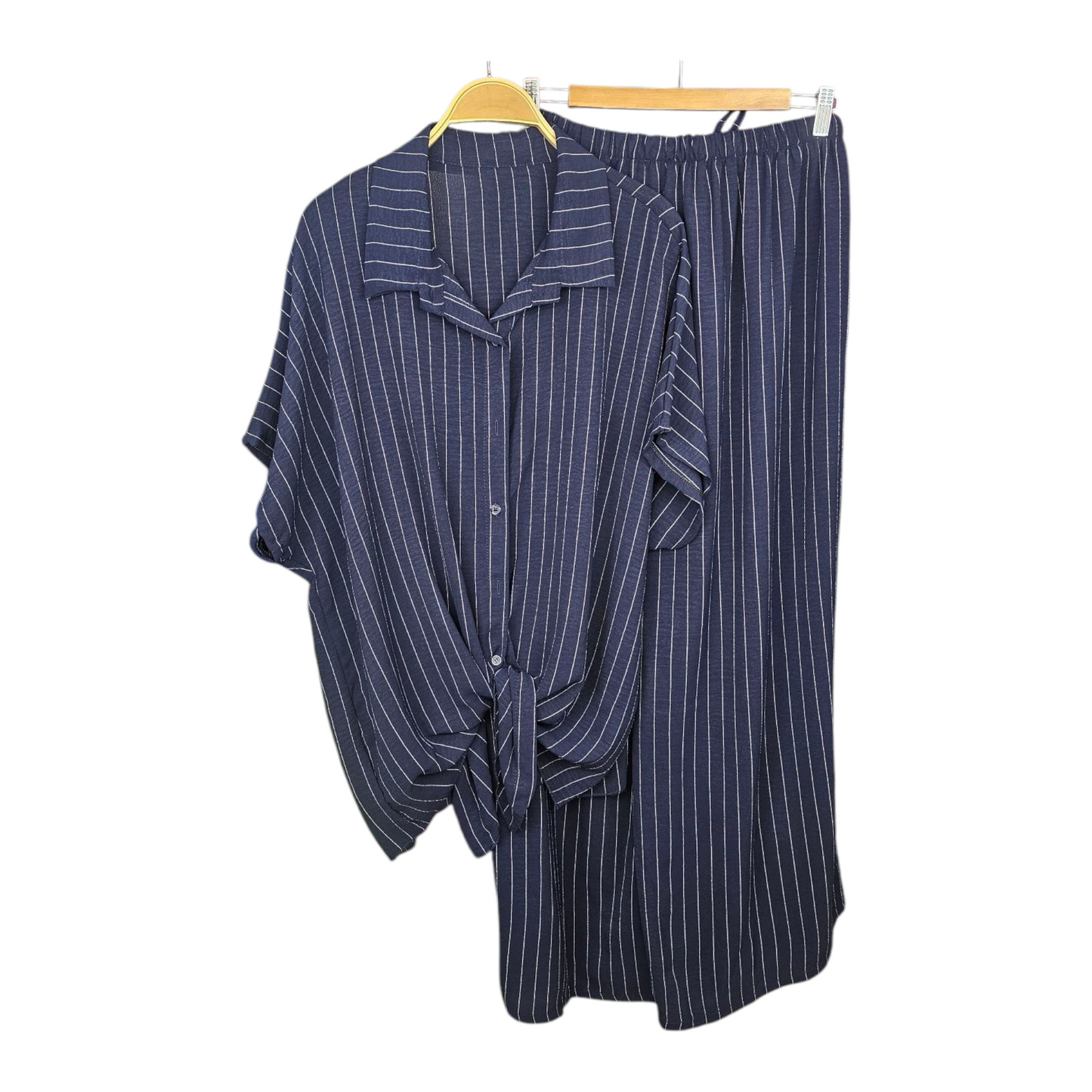 Conjunto a rayas