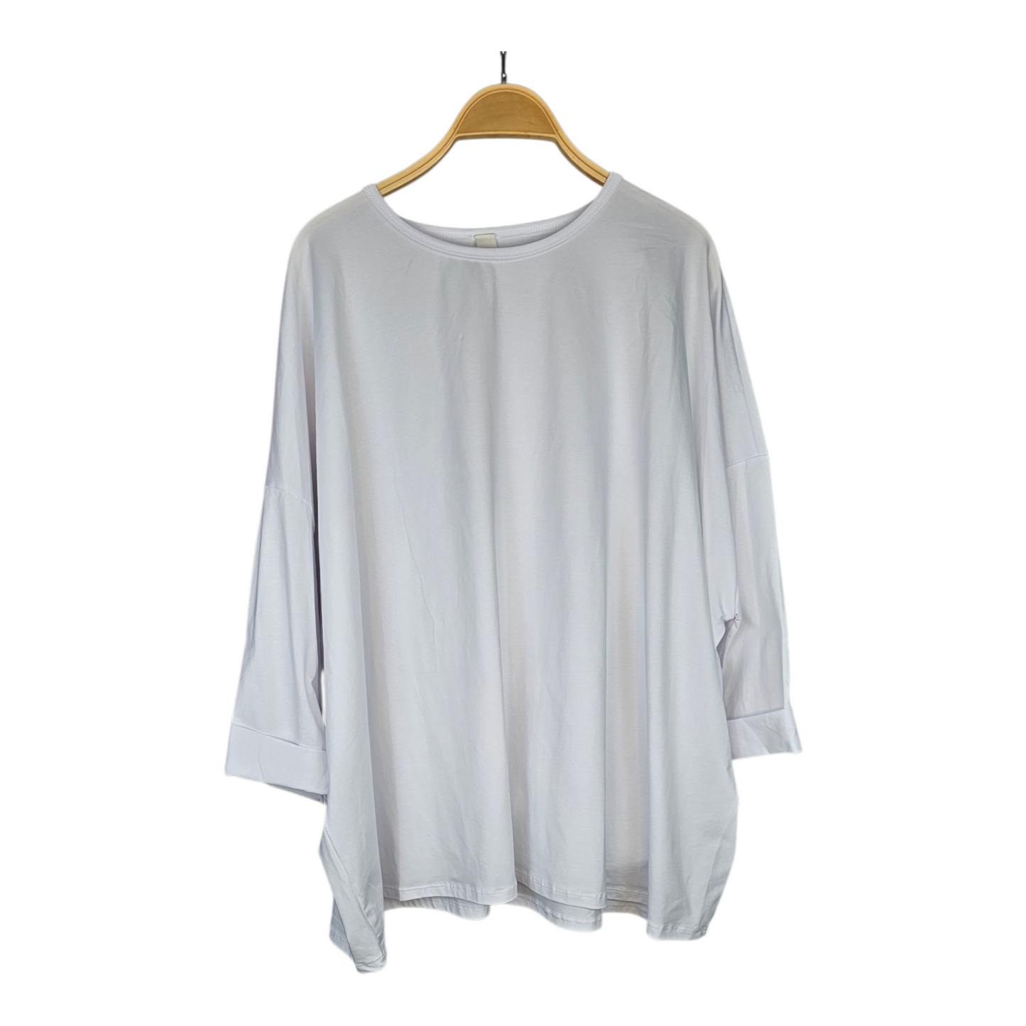 Camiseta basica larga