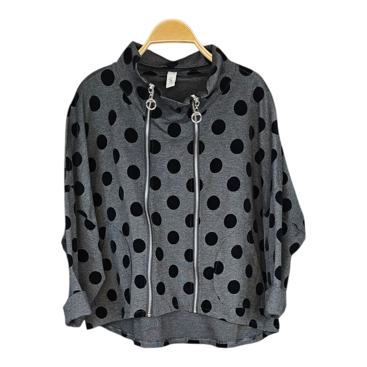 Chaqueta doble cremallera