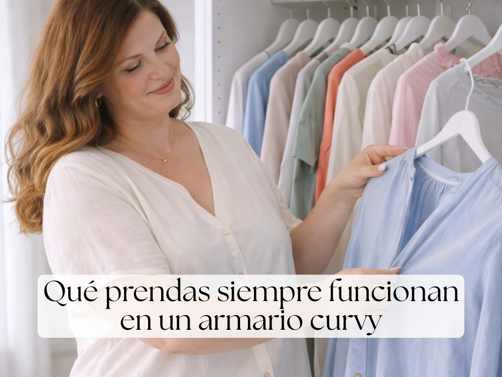 Qué prendas siempre funcionan en un armario curvy