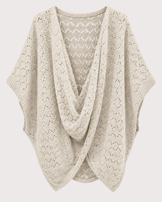 Poncho Punto Calado