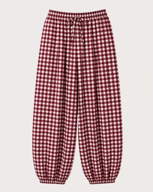 Pantalón Cuadros Plum