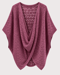 Poncho Punto Calado