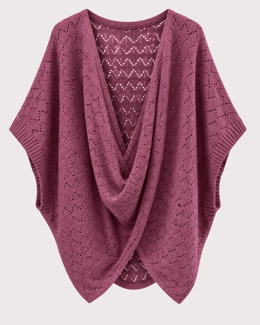 Poncho Punto Calado