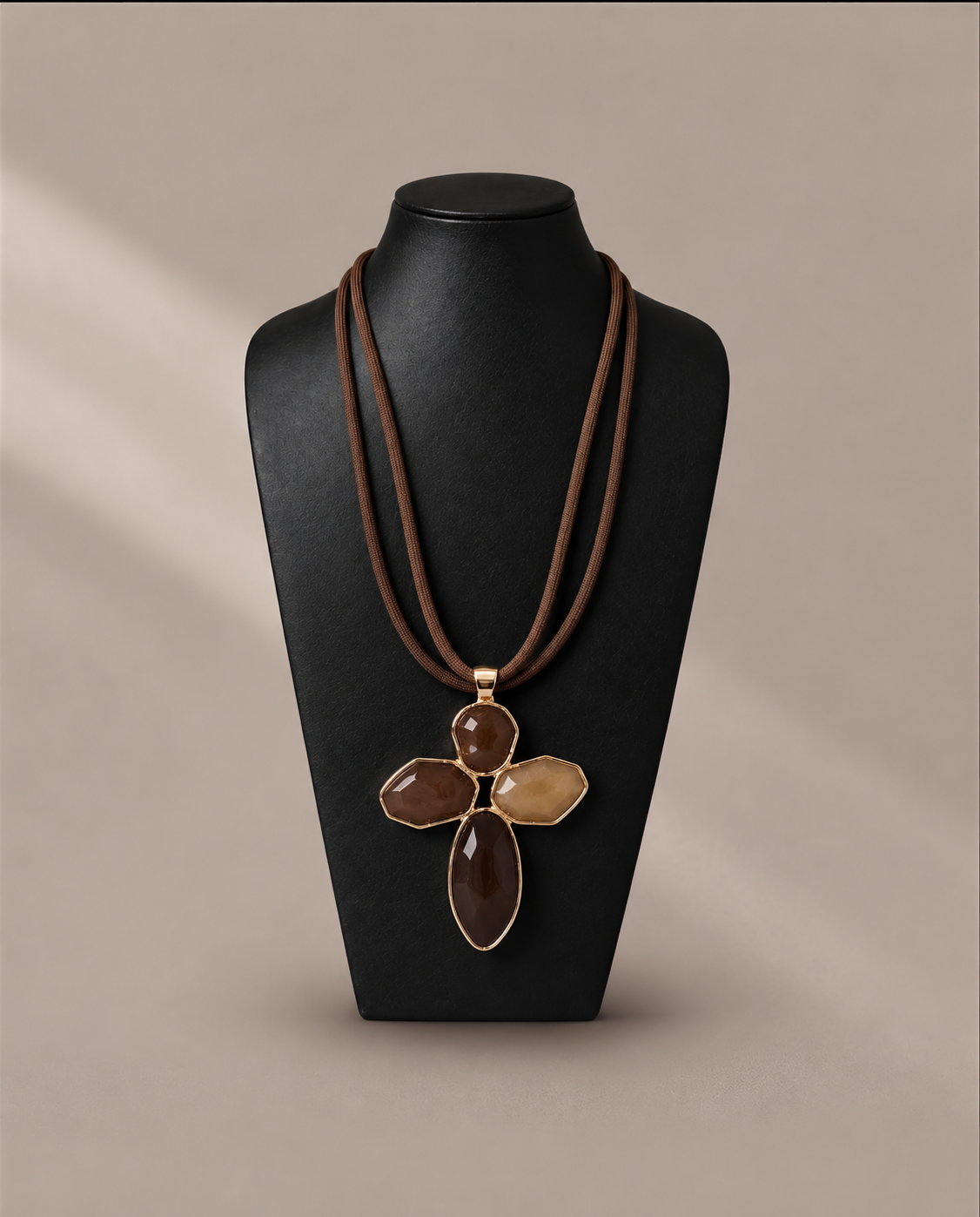 Collar Cruz Ámbar