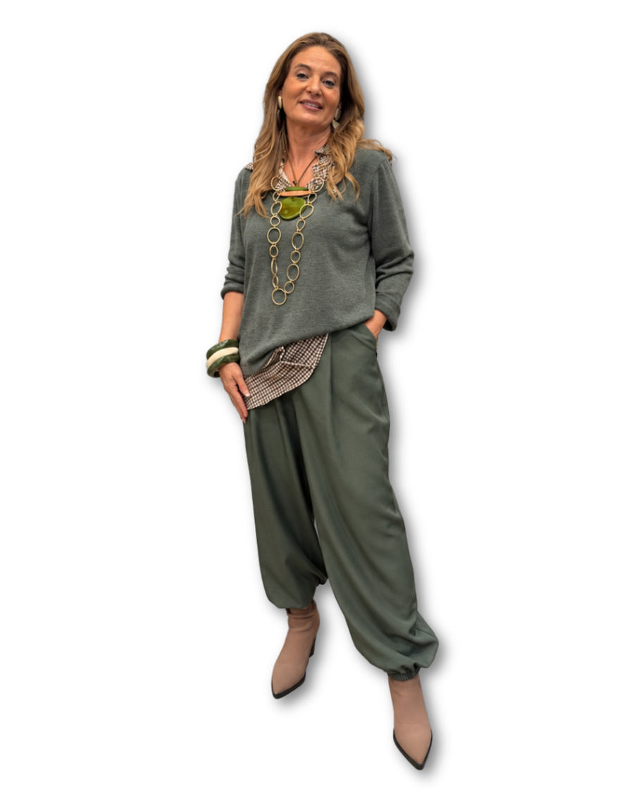 Conjunto Oliva Chic