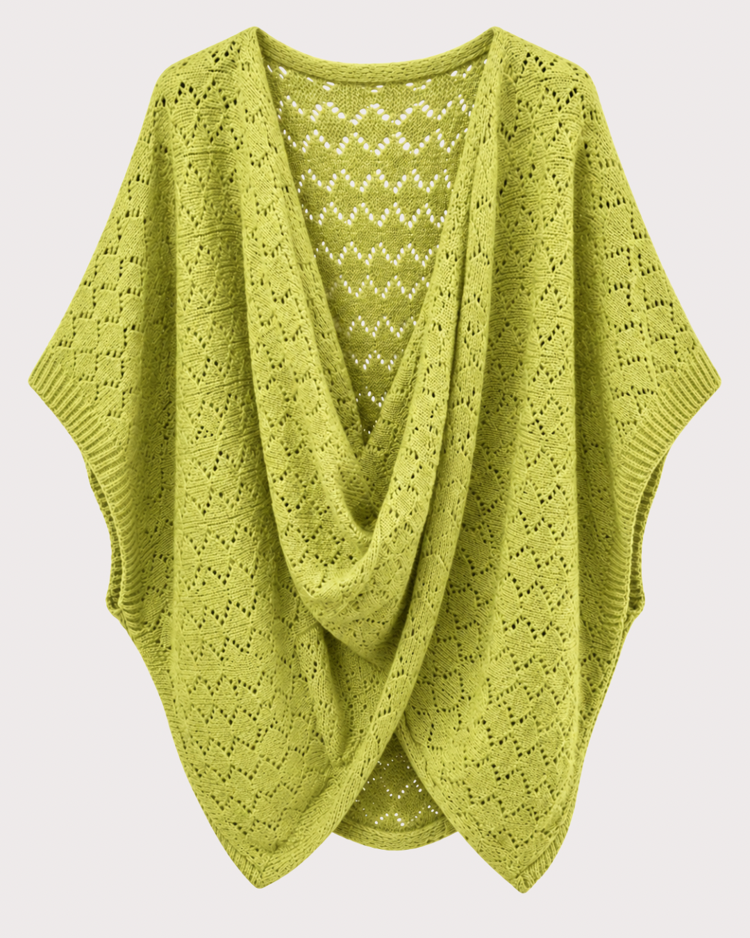 Poncho Punto Calado