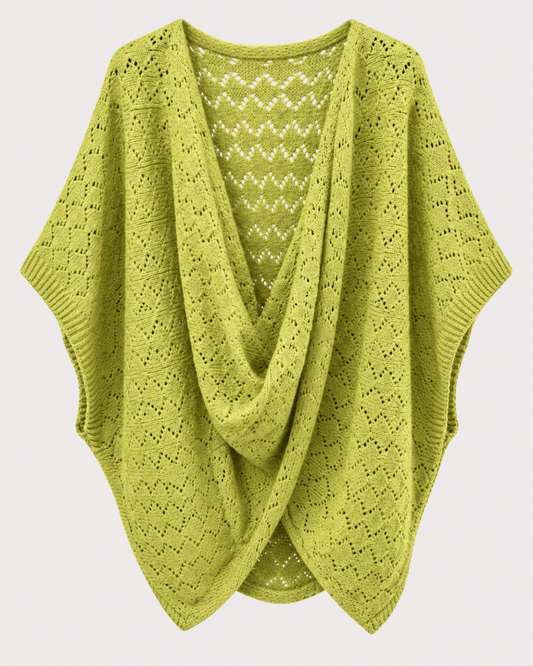 Poncho Punto Calado
