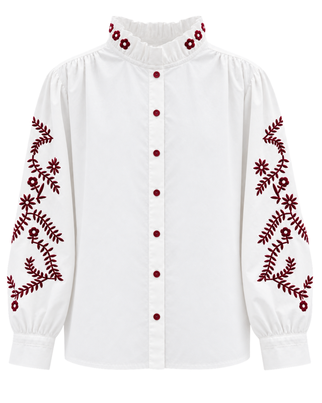 Camisa Florencia Bordada