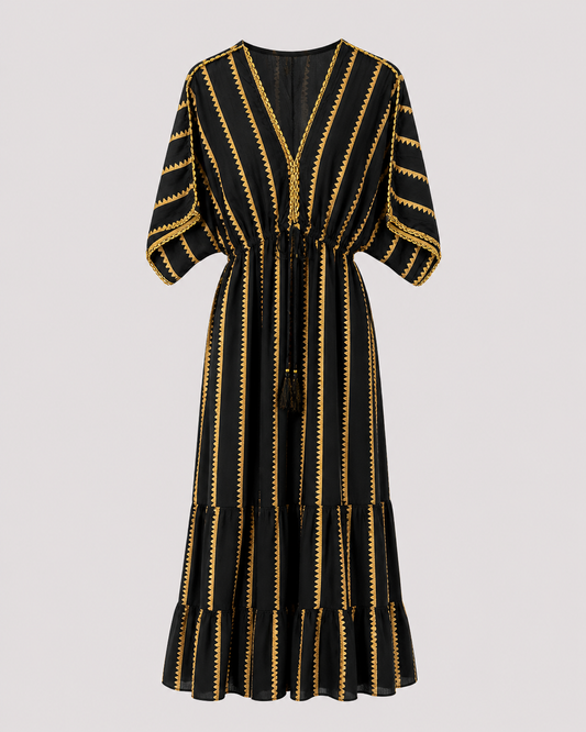 Vestido Golden Boho