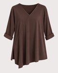 Camiseta Asimétrica Cotton