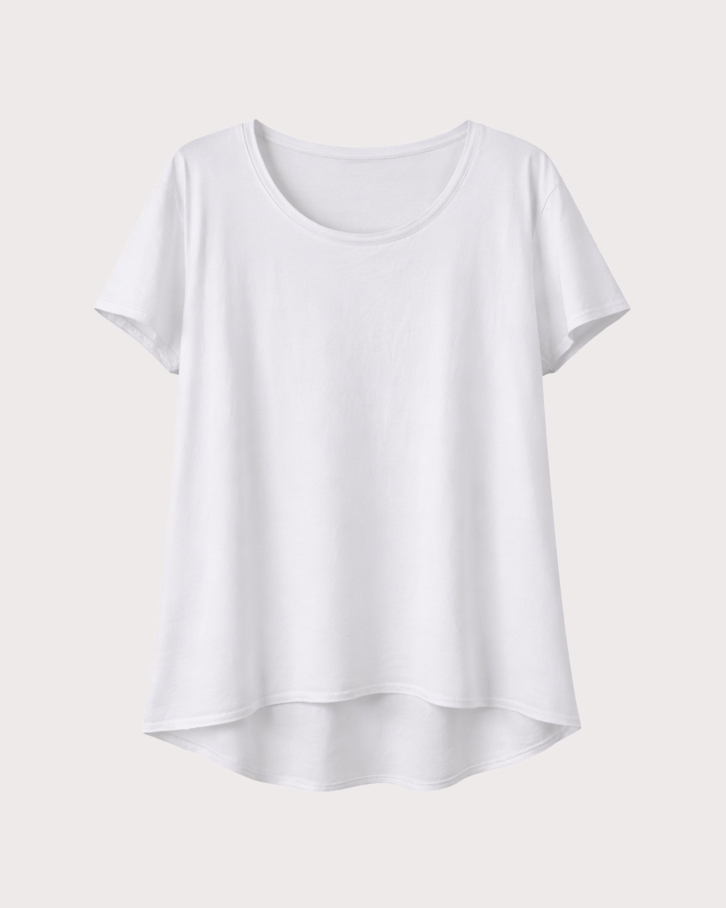 Camiseta Básica Larga Manga Corta