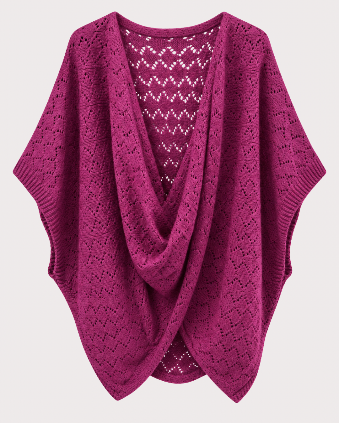 Poncho Punto Calado