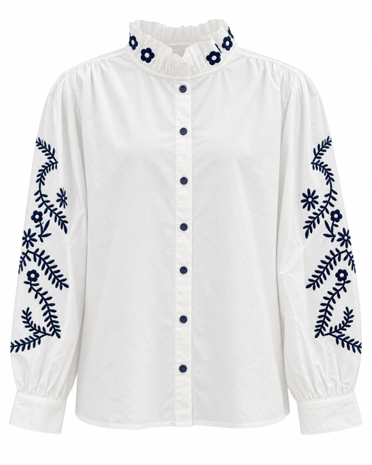 Camisa Florencia Bordada