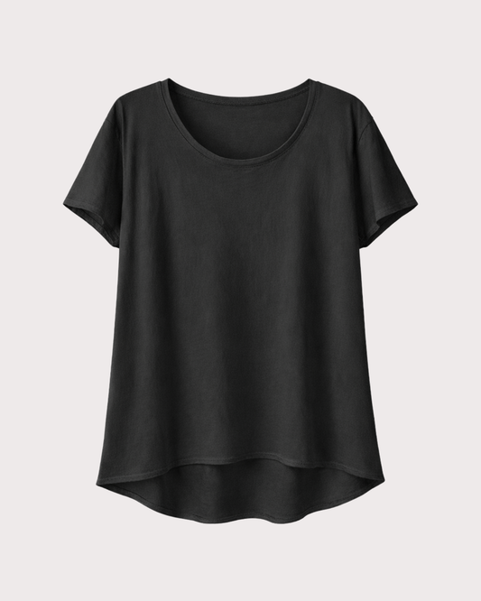 Camiseta Básica Larga Manga Corta