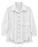 Camisa Curvy Bolsillo