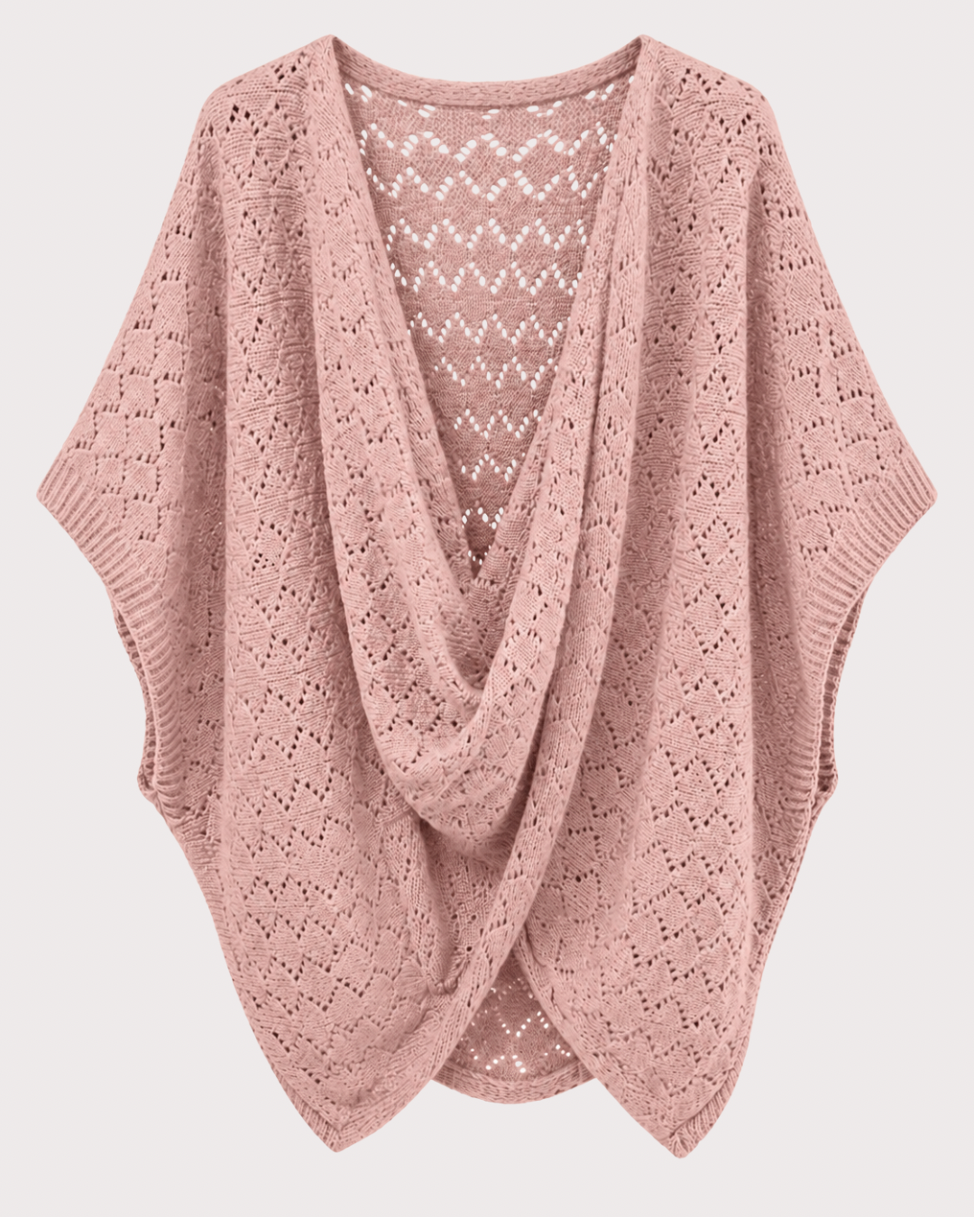 Poncho Punto Calado