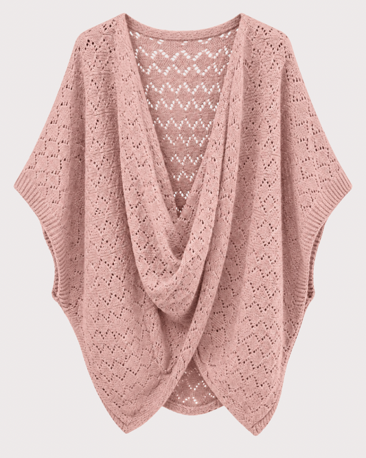 Poncho Punto Calado