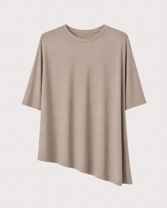 Camiseta Asimétrica Básica