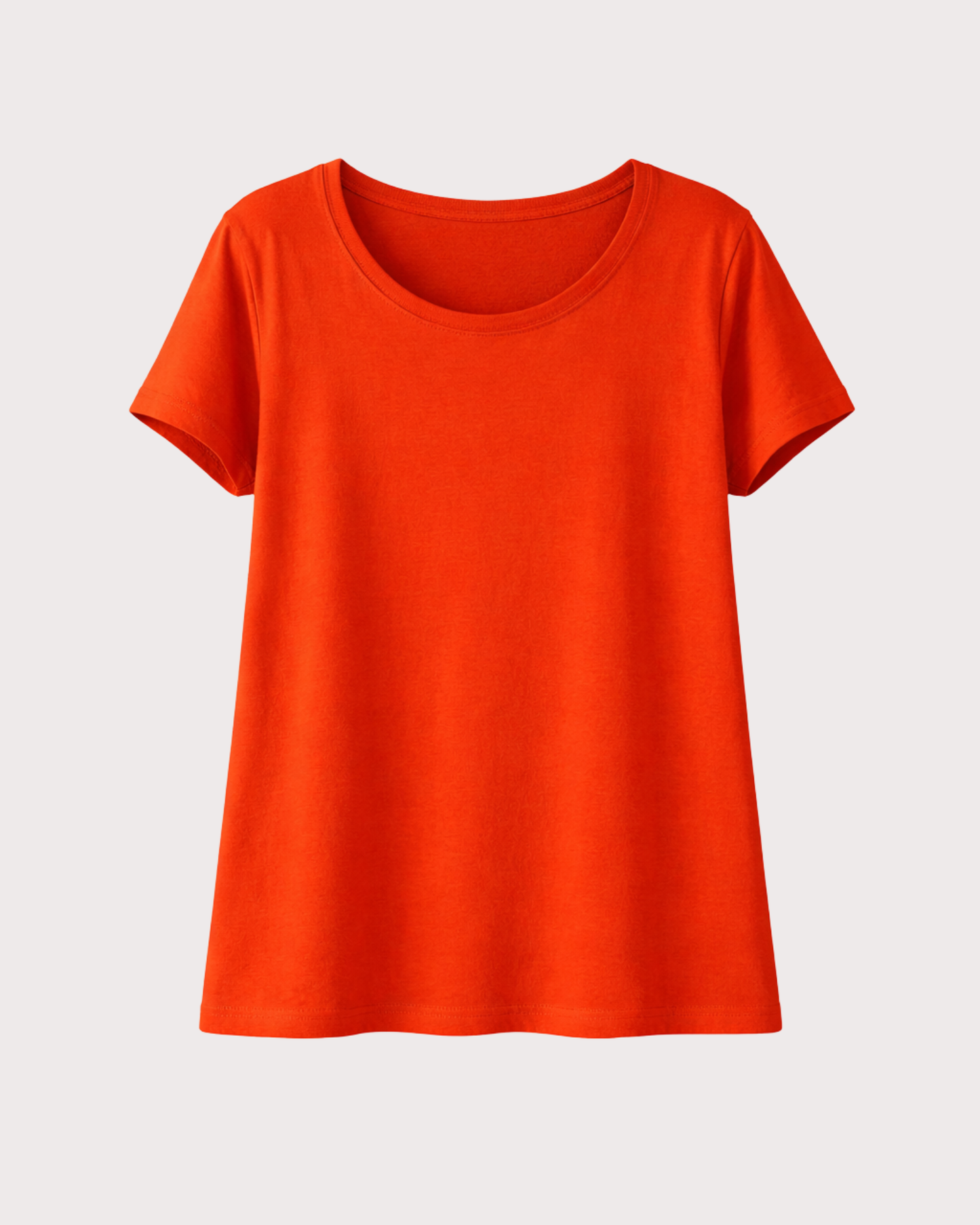 Camiseta Básica Recta Manga Corta