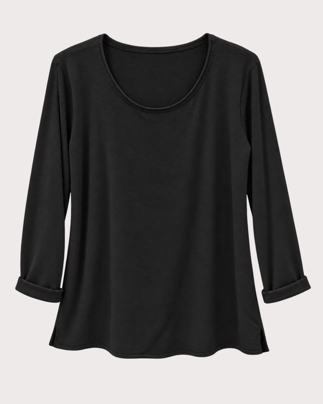 Camiseta Recta Manga Larga
