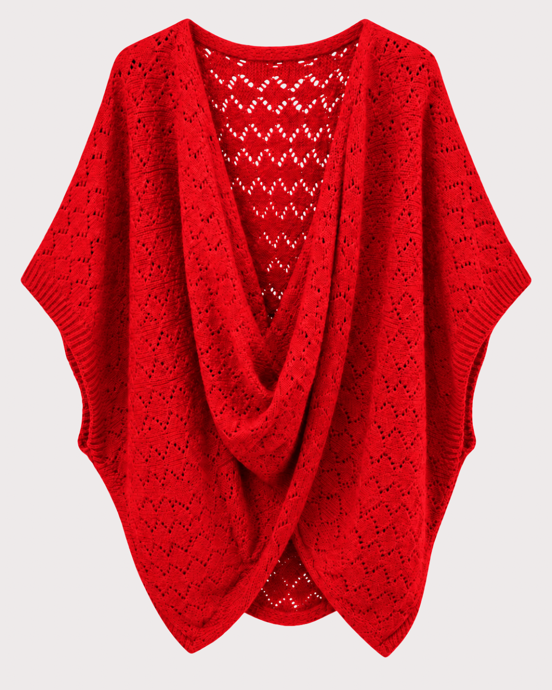 Poncho Punto Calado