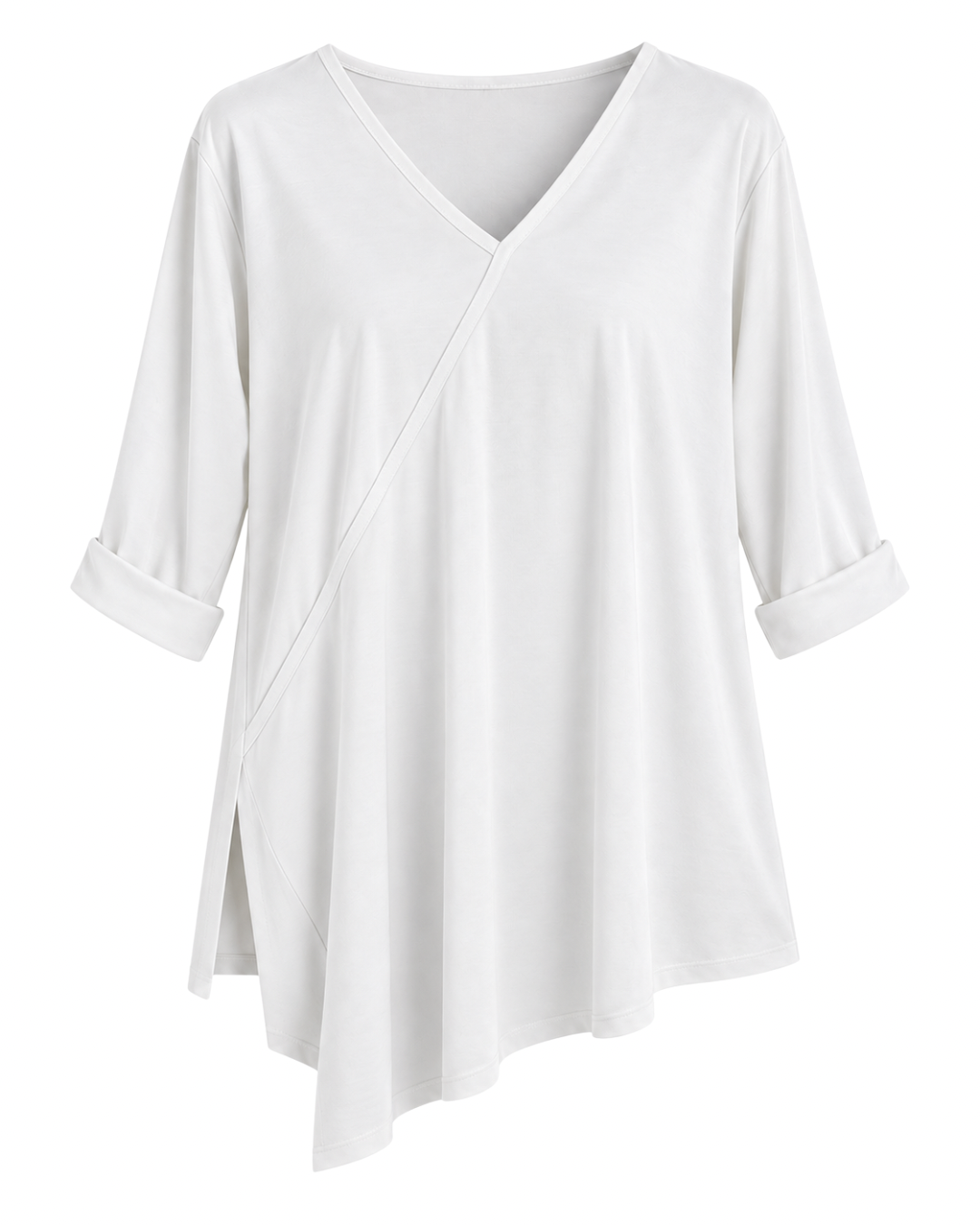 Camiseta Asimétrica Cotton